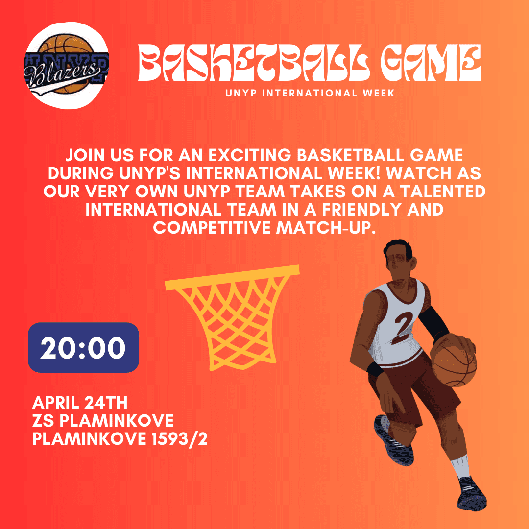 BASKETBALL game University of New York in Prague