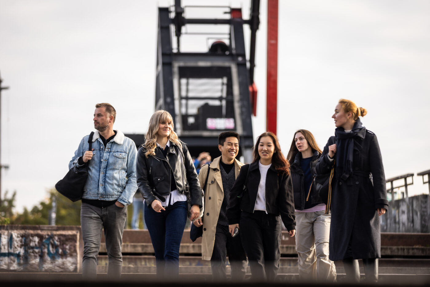 UNYP Master's degree students on a day out in Prague together.